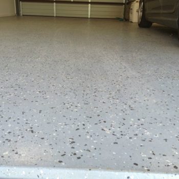 Garage floor painting